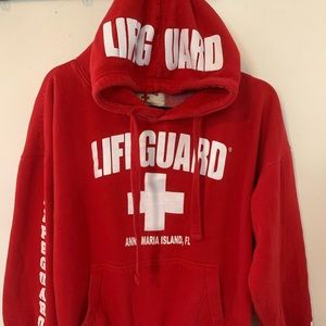 Lifeguard brand hoodie.
